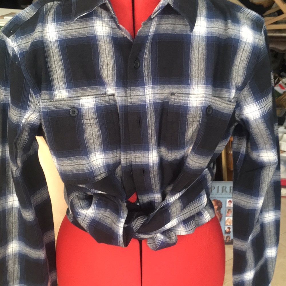 Blue HUF flannel
